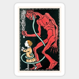 Greetings from Krampus Sticker